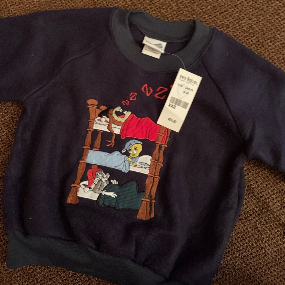 Retro Toddler Looney Tunes Pullover Sweatshirt
